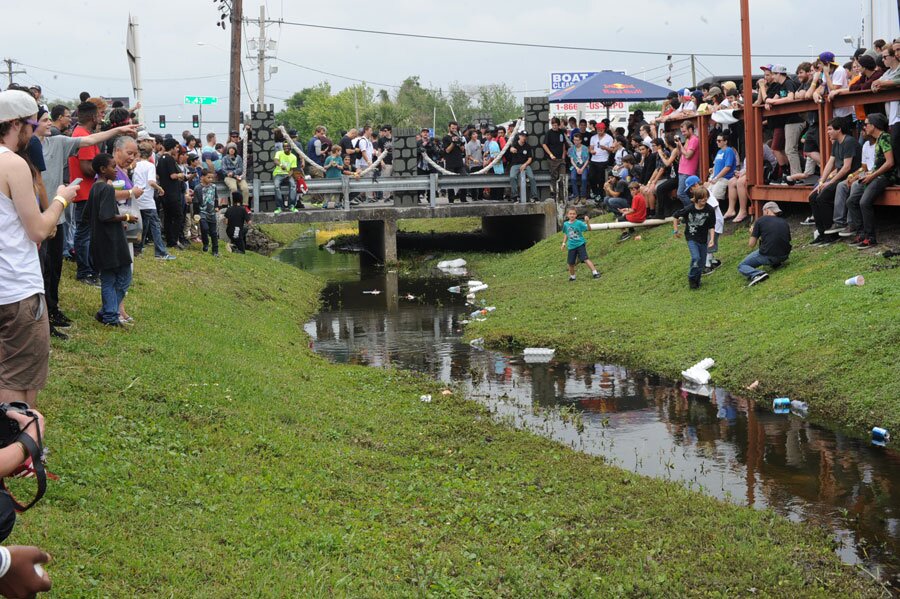 I missed the race because I was dodging eggs