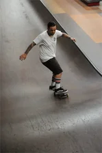 Justin works back he