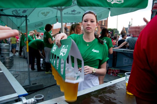 Carlsberg suitcases for sale