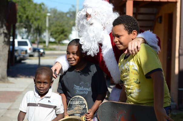 Boards for Bros 2011 Christmas Eve Distribution