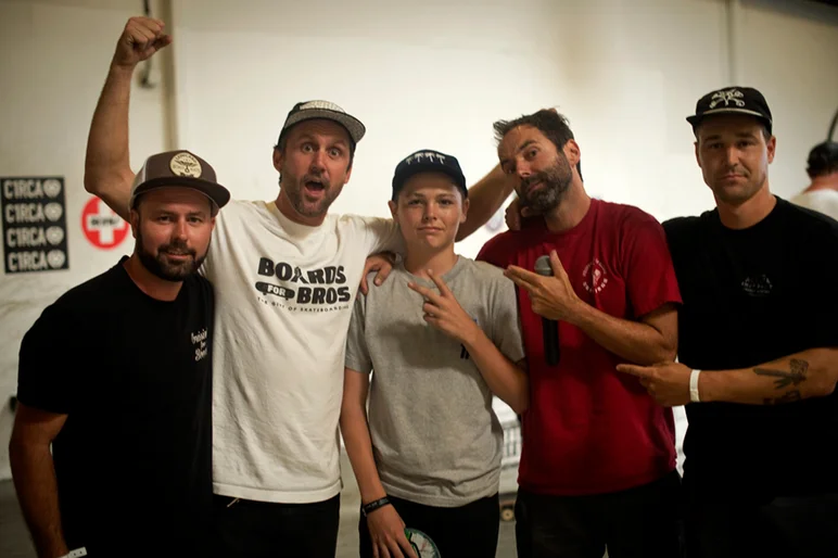 <!--costa15-2-->

Dashawn missed out on a sweet Golden Ticket winner photo, so we had the crew fill in, good luck tomorrow guys; seeya then!!