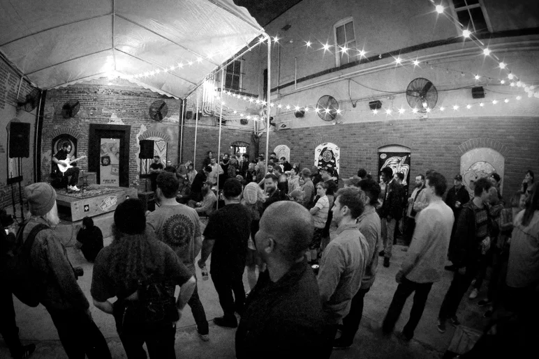 <!--cotc19raybarbee-->

The Crowd was thick for Ray’s set, and every single person was feeling it. It felt like a Transworld montage out there…


