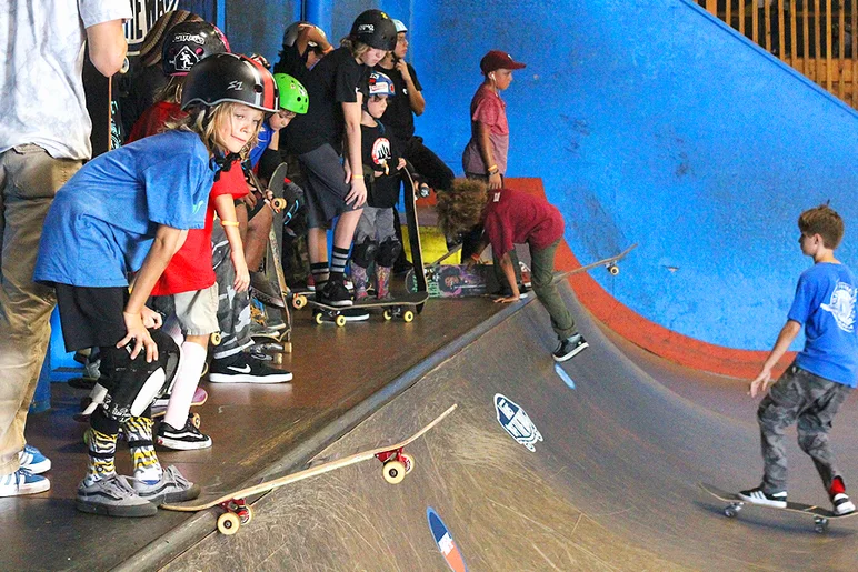<!--hj17photos-->

Hunter George about to Drop-In for his run.