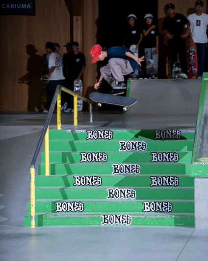 This varial flip had pressure involved and Jinto brought it.

<!--damnamjapan2022day1-->