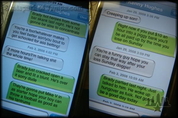 Kenny Hughes Text Battle