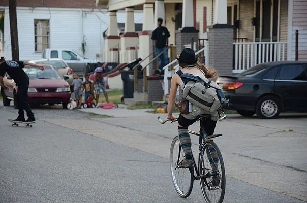 We were cruising around New Orleans looking for spots and saw this Hipster chick on fixie. It reminded me of Ybor City.<!-- Make-A-Wish Article -->