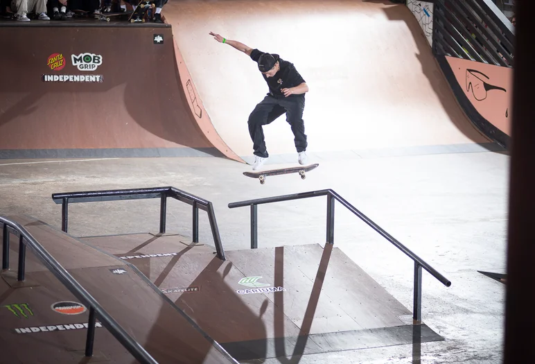 How you gonna get 33rd place with Nollie Heel Backlips like this?! Competition stiff
these days!

<!--tampapro23day3-->