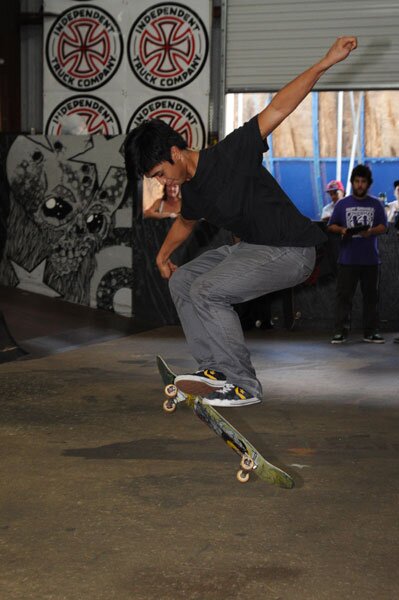 Game of SKATE 2012 at SPoT: Uncle Sam - 360 shuv