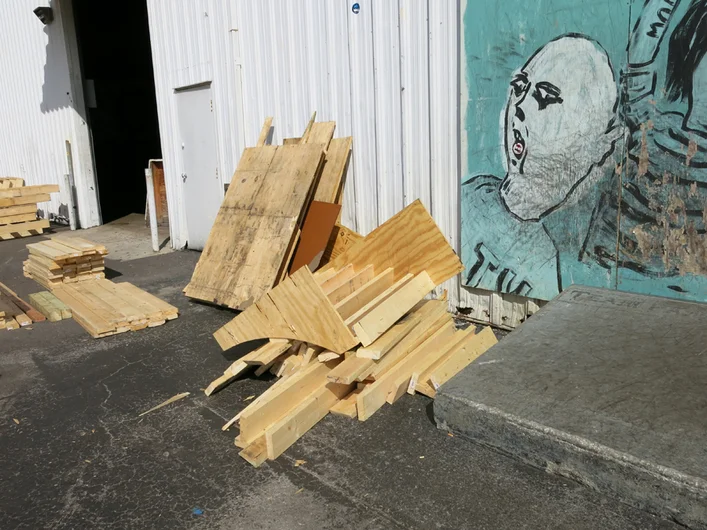 <!--course14-->
Some of this stuff will make it into the new course and some will get hauled off to the dump.