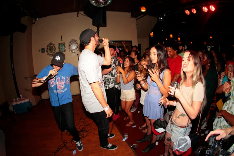 <!--bricks6photos-->
Gat and Chris Killing it to open the inside stage.