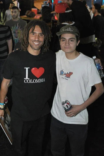 Vern and Stevie Perez.  He had the best intro in Pretty Sweet.<!-- Tampa Am 2012 Photos -->