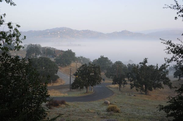 The next morning we woke up to complete silence