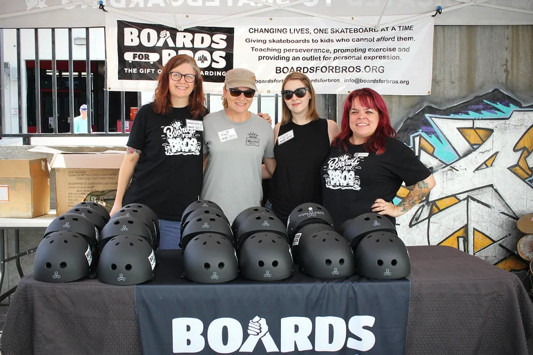 <!--askate18-->
Boards for Bros wouldn't be able to function without the help of our volunteers. Big ups to these ladies for the help today.