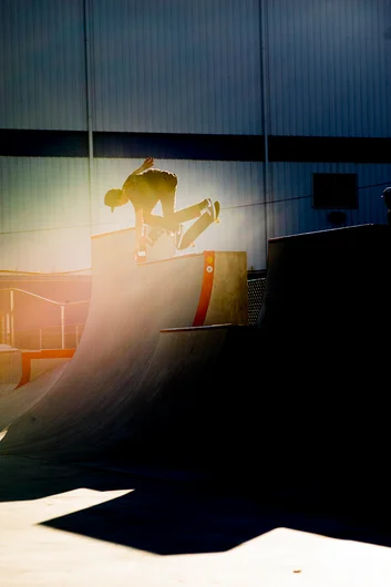 <!--danyc15-->

Alex Midler backside ollies the channel while the sun did something weird to my lens. I'm not complaining.