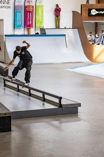 Mauro held on to this crook nollie flip out like it was his job!

<!--farnhigh2024-1-->