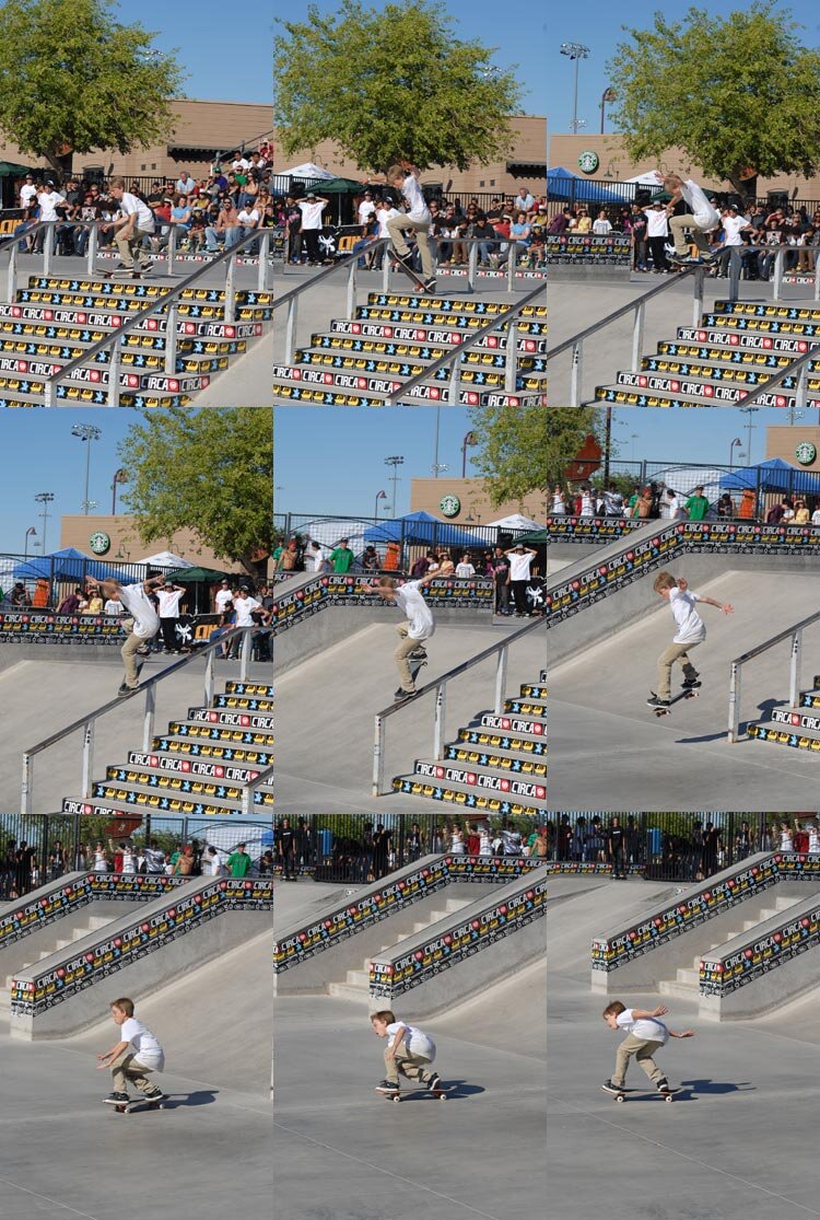 Chase Webb - frontside nosegrind