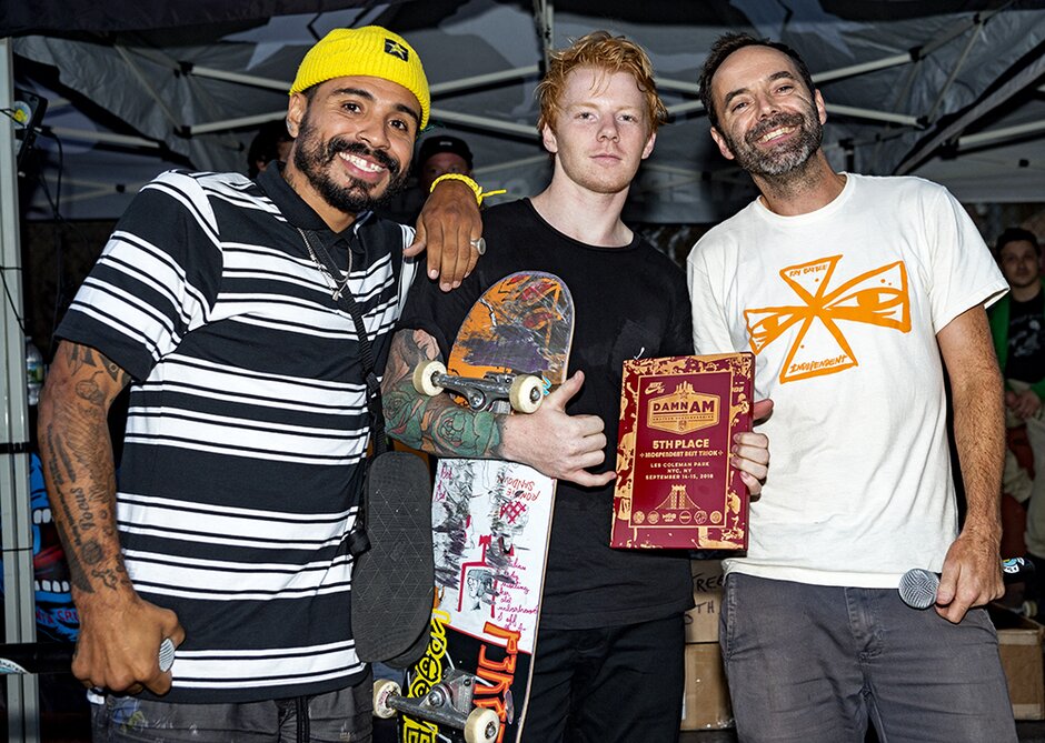 2018 Damn Am NYC Finals & Best Trick Photos