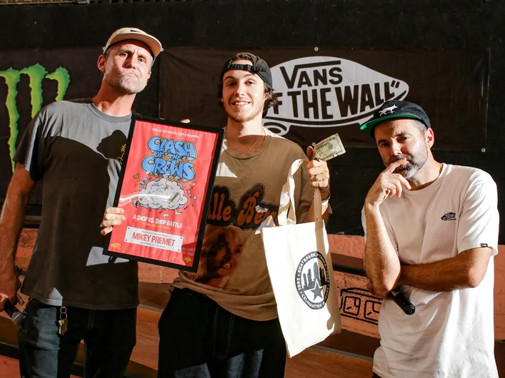 Mikey Premet took an honorable Second Place.

<!--clashofthecrews23-->