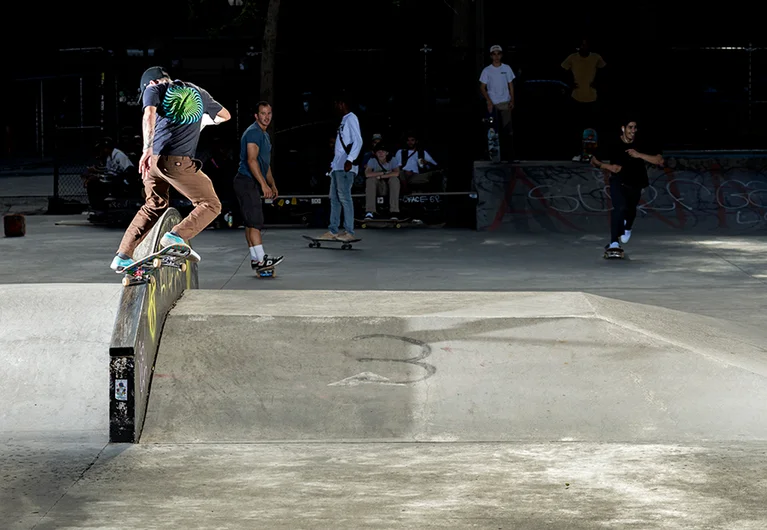 <!--danyc17practice-->

Keep it in the family…  The Partridge Family, Blaine Partridge keeps it tight with a b/s 180 Nosegrind.