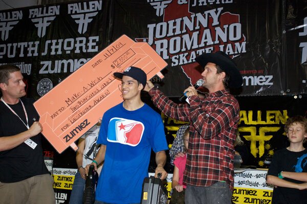 Luis Tolentino got the Zumiez Destroyer award