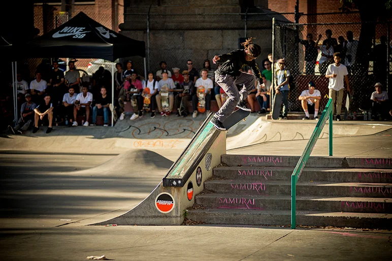 <!--danyc16finals-->

Markus Jalaber only messes with the best of moves, Fakie Crooks. Tricks are for kids.
