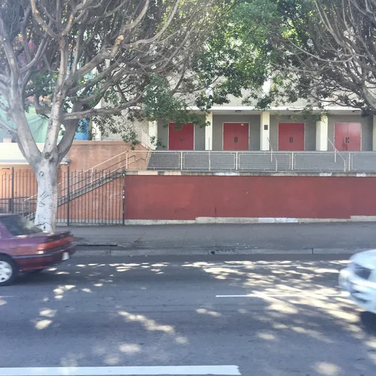 <!--lart15-->

“Is that what I think it is?” Yes, Hollywood High drive by.