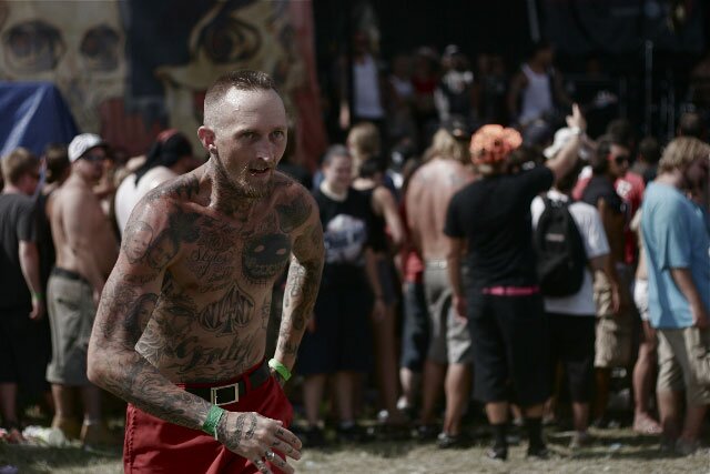 Porped Tour 2009 - gnarliest dude at Warped Tour