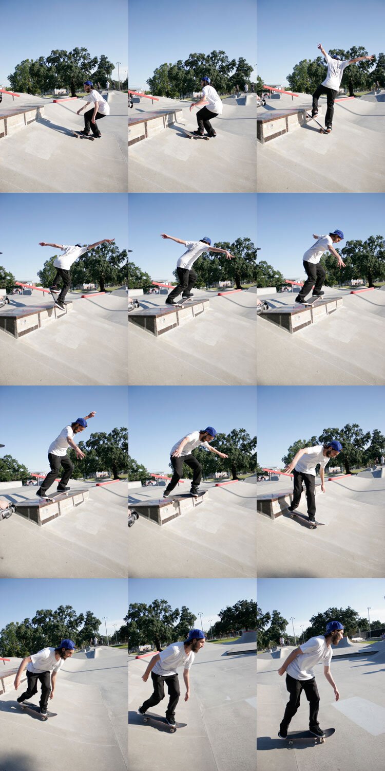 Ian Gow - back 180 fakie 5-0