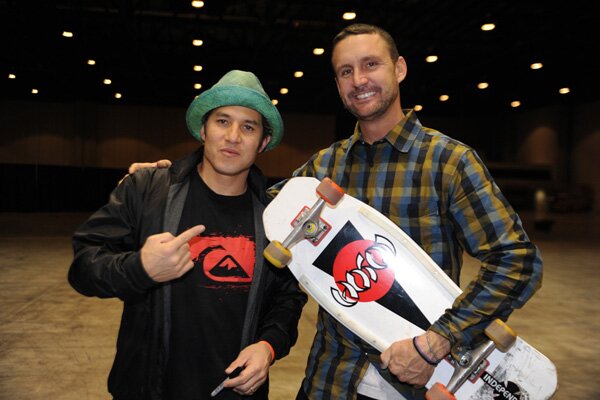 We all had to pause and fan-out with Christian