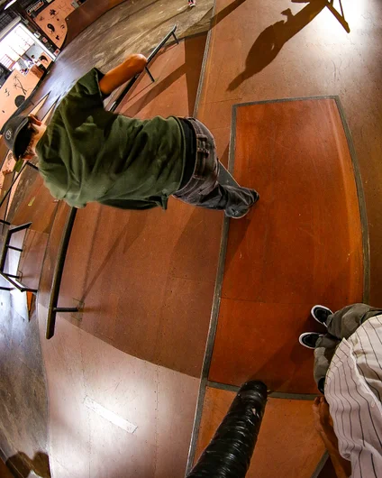 Sometimes you just stand in a spot and start snapping. Sometimes the photos make no sense, like this Suski Grind from Dylan.

<!--schoolsoutjam2023-->