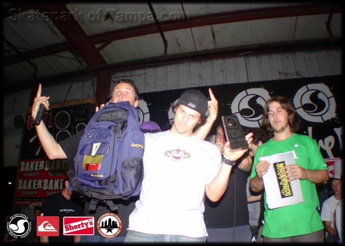 Tampa Pro 2004 Awards