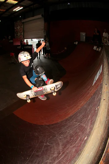 <!--btsb15-->

Noah Nagaro Mute Bonless. He took home 1st in the 8 & Under, when he’s in the 16 & Up divisions he’ll be blasting these over copping.