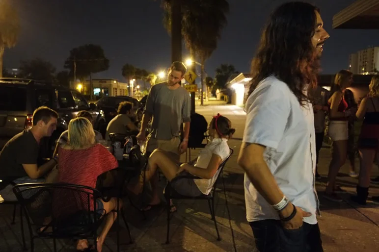 Drinking out front on the sidewalk is always a plus for a watering hole.<!-- Yelawolf Show in St. Pete -->