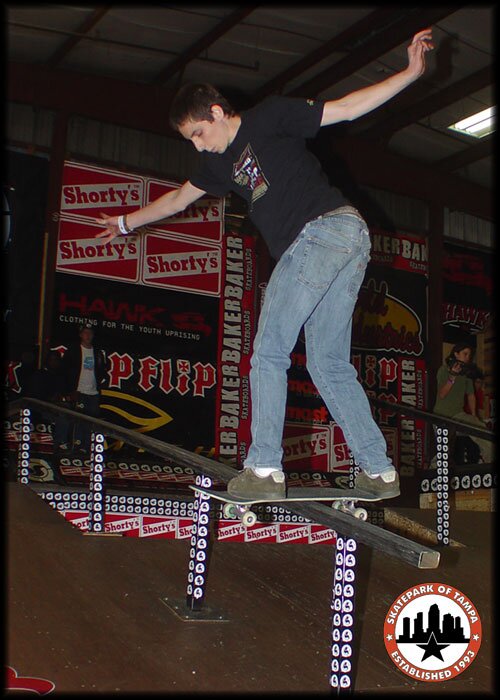 Ian Gow - back lip on the step-up rail