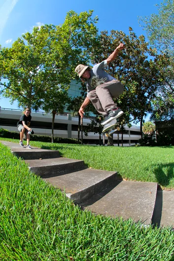 <!--inequality-->

This BS Flip by Markus was the ender to that line I mentioned before. This spot has a crazy curvy and skinny roll up but that doesn’t stop him.