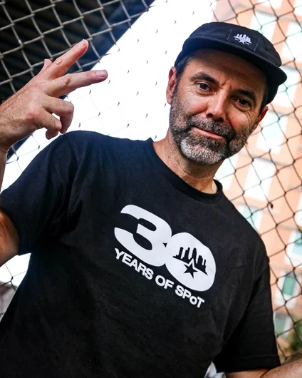 The Damn Commander Paul Zitzer in the SPoT 30 Year Tee

<!--damnamnyc23-day1-->