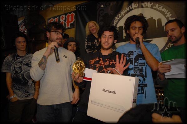 Vince Del Valle - Best Trick Winner