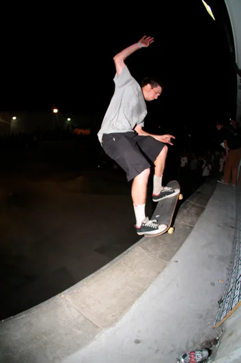 <!--pro15semis-->

Tyler Coffman took home a lot of cash for this alley oop Fakie 5-0.