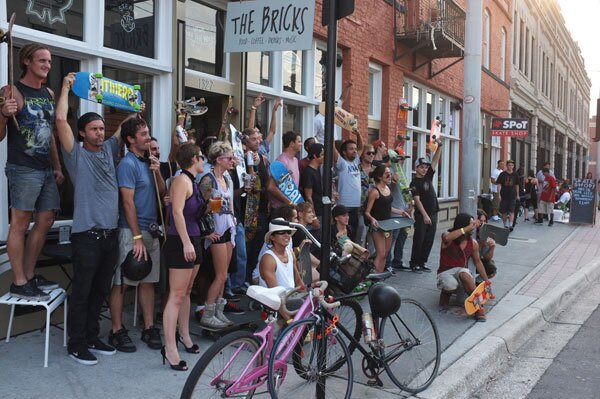 We kicked things off at The Bricks, of course