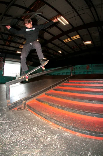<!--awaydaysphotos-->
Marse is our newest addition to the shop and he absolutely kills it. Crooked Grind.