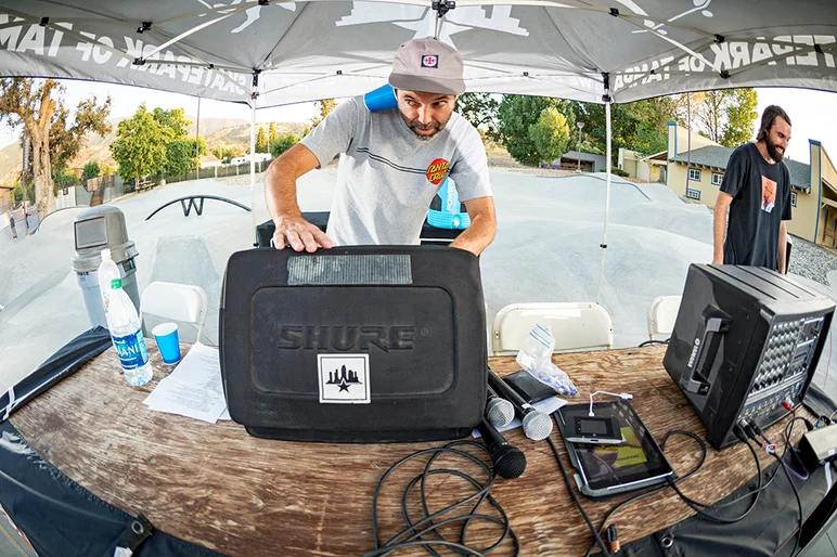 <!--daww19practice-->

Unfortunately our DJ did not show up today, But fortunately Paul Zitzer is a JOAT (Jack Of All Trades)
