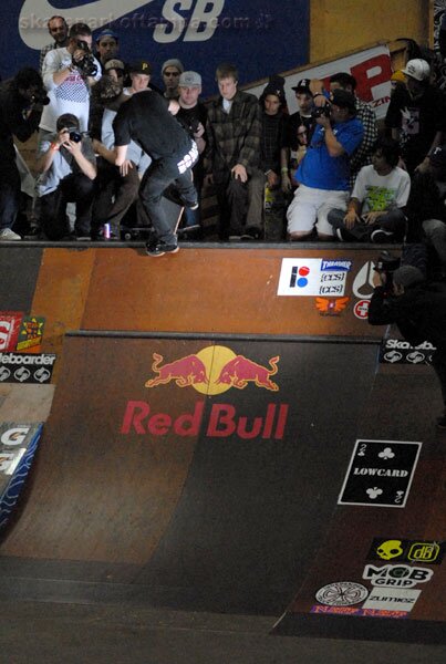 Ben Hatchell almost did a nollie backside flip