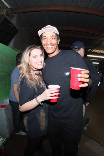 <!--ffombj-->

Alex Johnson is here with his lady, Trish, to handle announcer duties and provide some youthful energy.