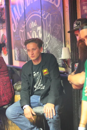 <!--PRO15FRINIGHT-->
It doesn't take much to get that 1000 foot stare.  Casey Stewart.