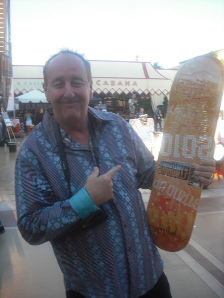 Steve Van Doren was there to support