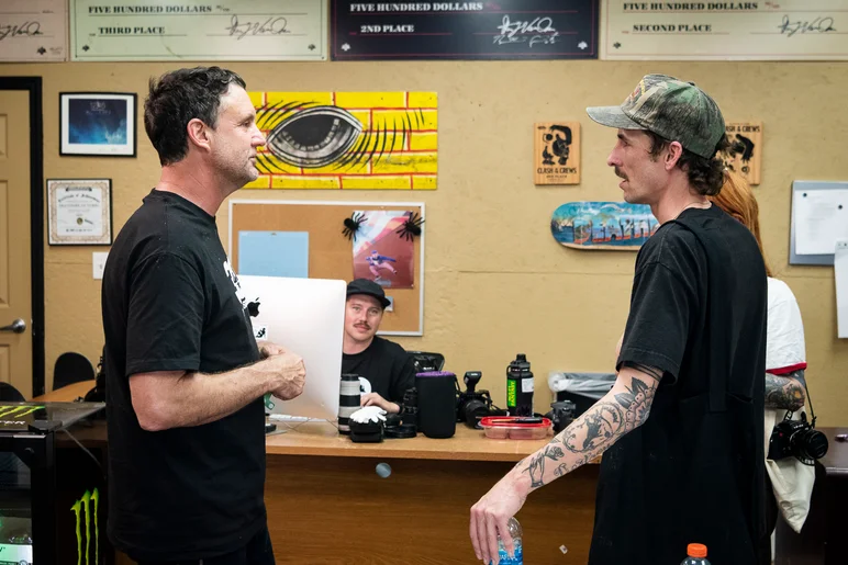 Brian talks shop with this year's artist: Matt McDole.

<!--tampapro23day2-->