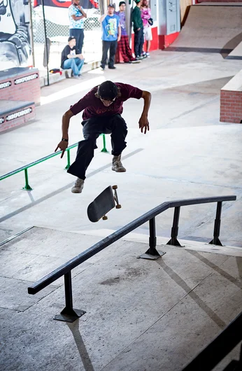 <!--dachi19finals-->

Rage Club Member, Nick Rainey pays his membership with a Tre Lip.
