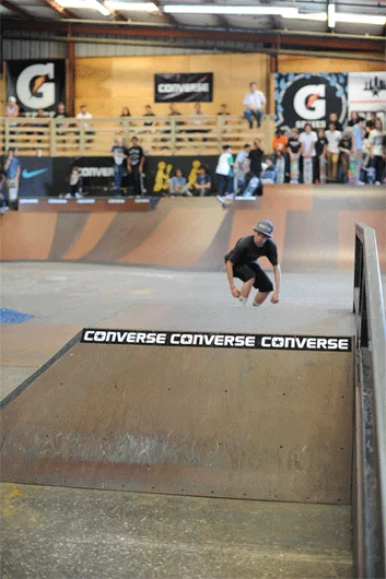 Nick Wallace - 360 flip.<!-- Valentine's Day Massacre 2013 Presented by Converse -->