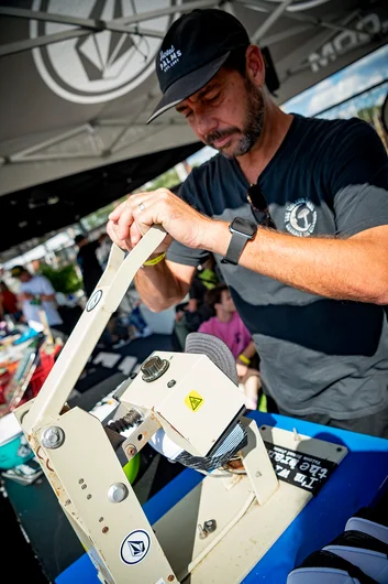 The Volcom crew was out here all weekend pressing hats and getting everyone’s head lookin right
<!--saturdaytampapro2021-->