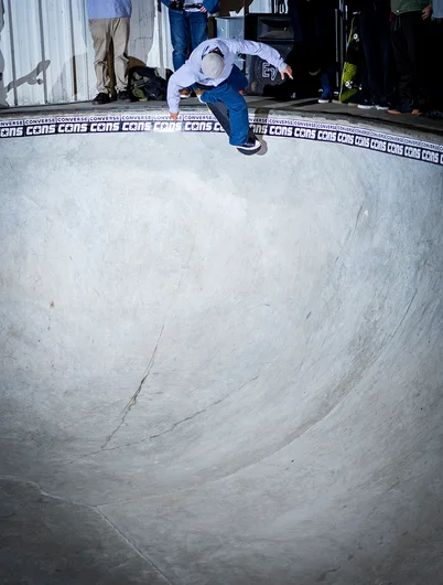 <!--pro20consjam-->

Vincent Matheron gets things started with a Sugarcane around the bend.
